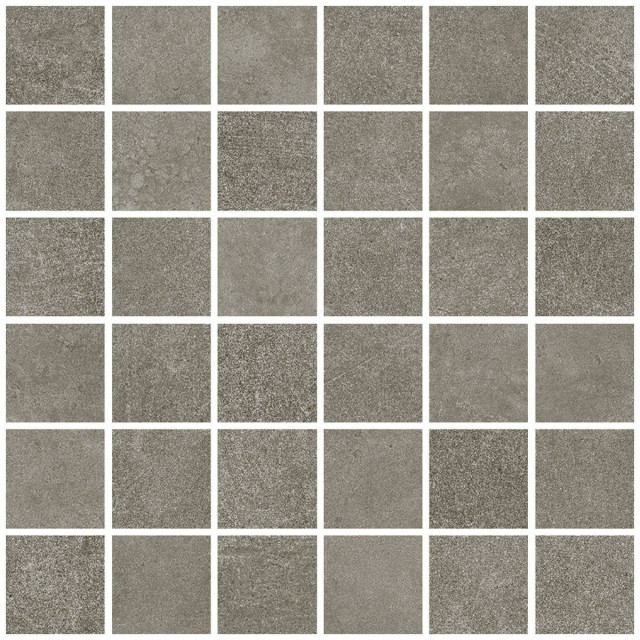 Living Ceramics Floss Mosaic 55 Smoky Anti-Slip 30x30