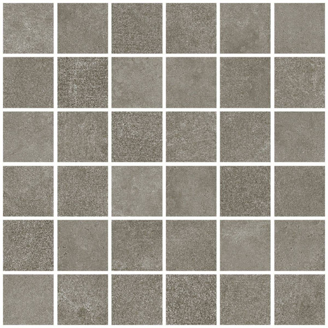 Living Ceramics Floss Mosaic 55 Smoky Natural 30x30