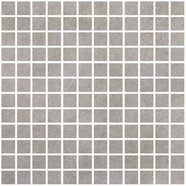 Living Ceramics Kovo Mosaic 25 Silver Soft 30x30