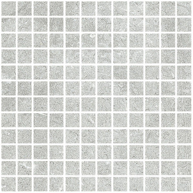 Living Ceramics Vonn Mosaic 25 Grey Soft 30x30H0.9