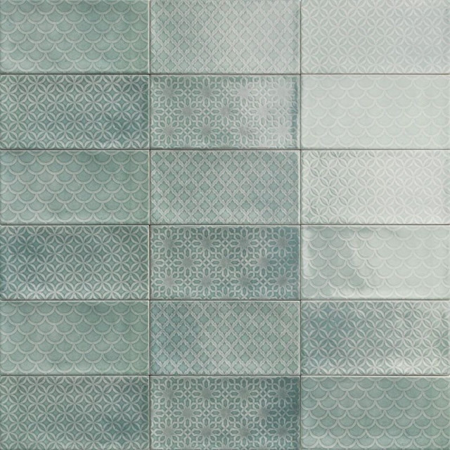 Mainzu Decor Camden Emerald 10x20