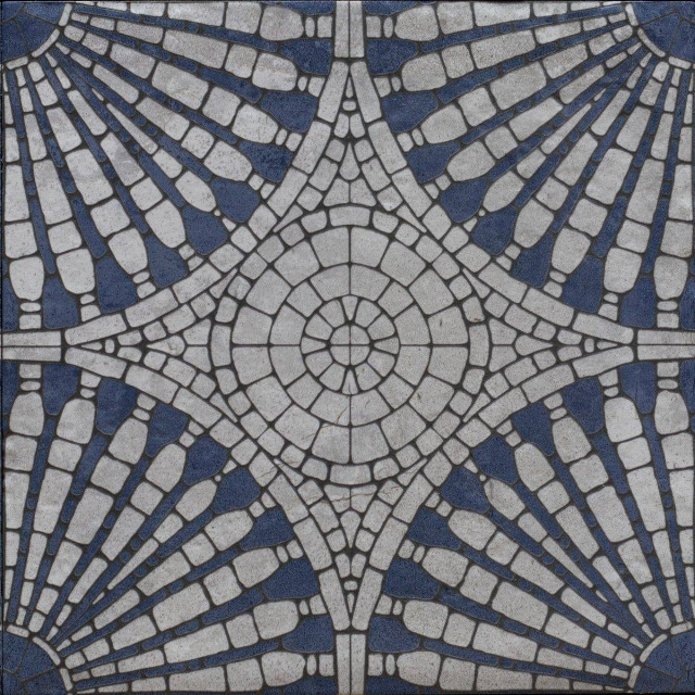 Mainzu Carino Indigo Mosaico 20x20