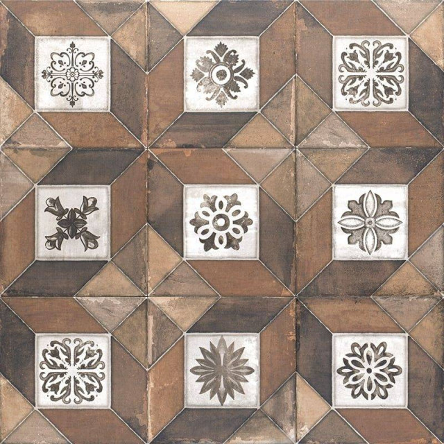 Mainzu Elegance Deco Brown Matt 20x20