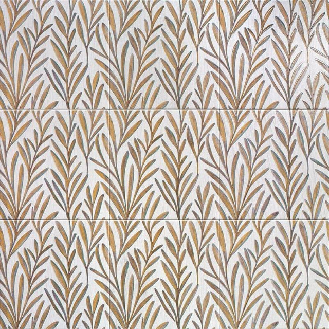 Mainzu Foliage Amber Matt 20x20H0.85