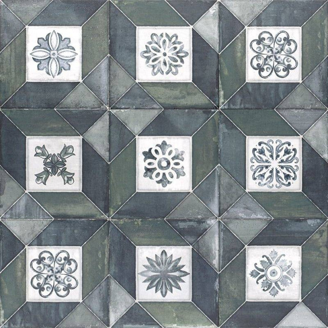Mainzu Elegance Deco Blu Green Matt 20x20