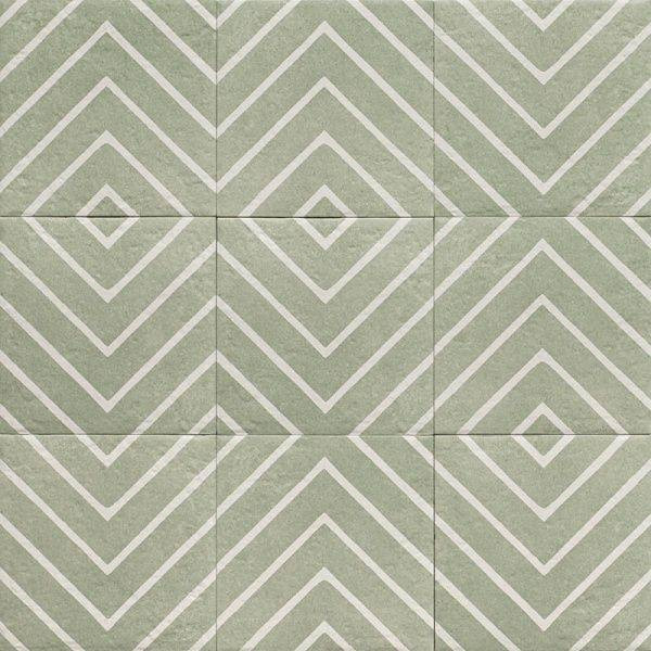 Mainzu Decor Green One Matt 20x20H0.83