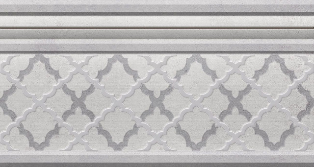 Mayolica Zocalo Montreal Blanco 15х28