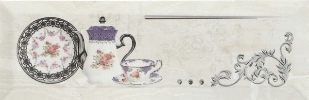 Monopole Petra Decor Pranzo Silver B 10х30