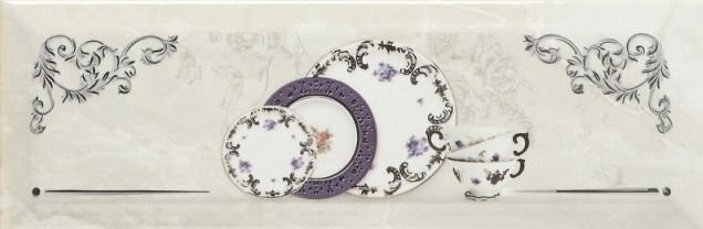 Monopole Petra Decor Pranzo Silver A 10х30