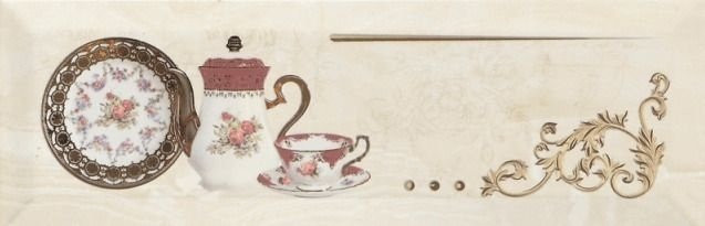 Monopole Petra Decor Pranzo Gold B 10х30
