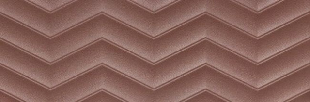 Museum Look Copper Chevron Nt R 33,3x100