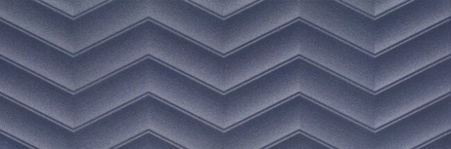 Museum Look Blue Chevron Nt R 33,3x100