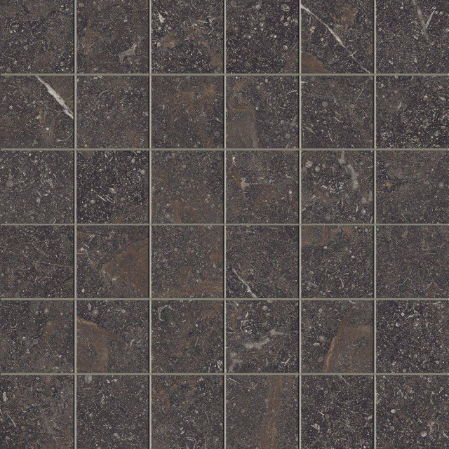Museum D.Royal Brown Mosaic SP R 9mm 30x30H0.9