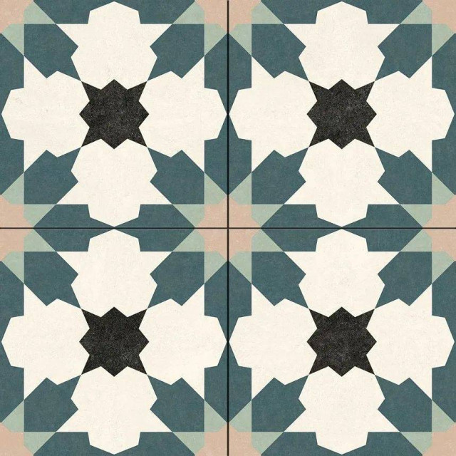 Navarti Flor Blue Pre. 45x45