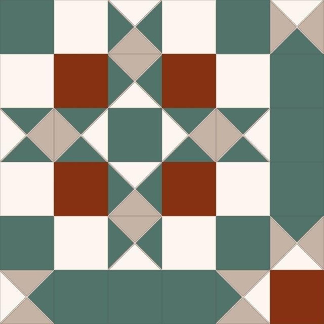Niceker Windsor Green 45.2x45.2