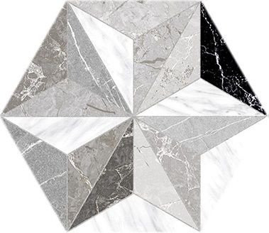 Oset Iris HEX Grey 20x24