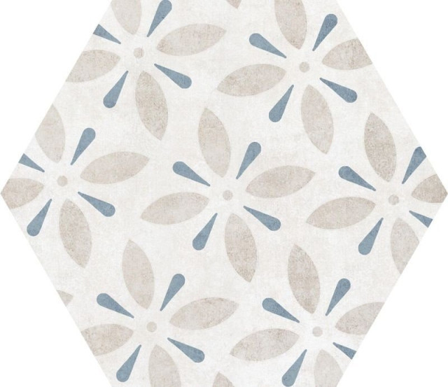 Pamesa At. Alpha Hex Mix-Azul 25,8x29