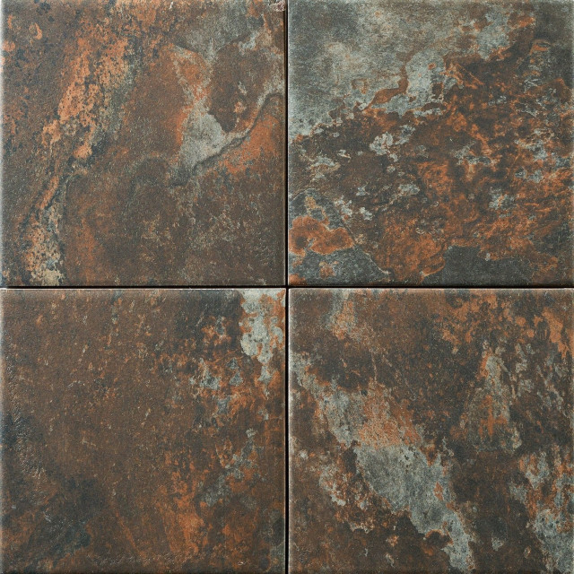 Pamesa Origin Slate Way Brown Matt 15x15