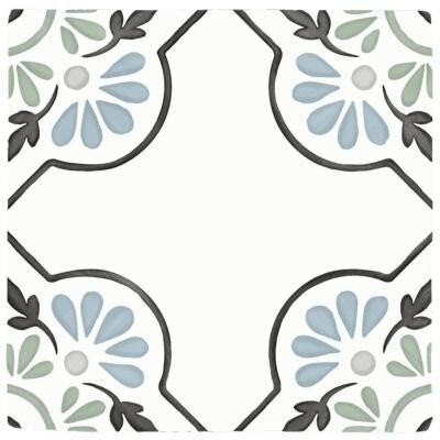 Peronda Tanger Blue Petals 12,3x12,3