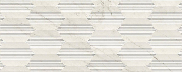 Porcelanosa Glem White Deco Matt 59.6x150H1.25