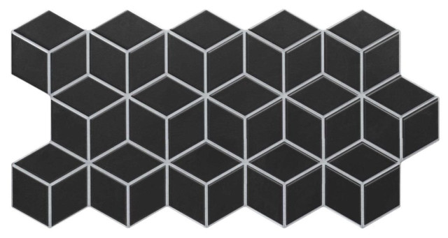 Realonda Rhombus Black 26,5x51