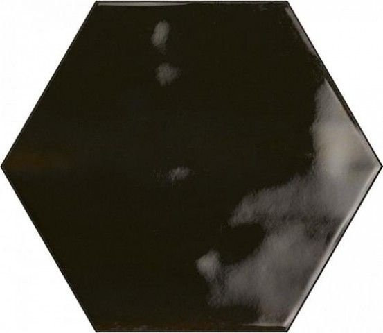 Ribesalbes Hope Hex Nero Graphito Glossy 15x17,3