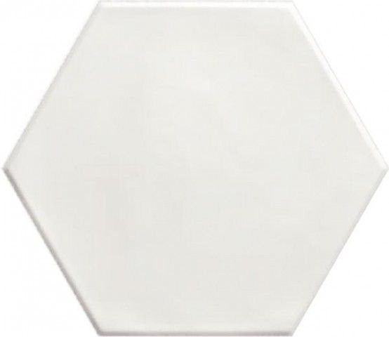 Ribesalbes Geometry Hex White Matt 15x17,3