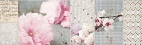 Rocersa Decorado Angie B Blanco 25х75
