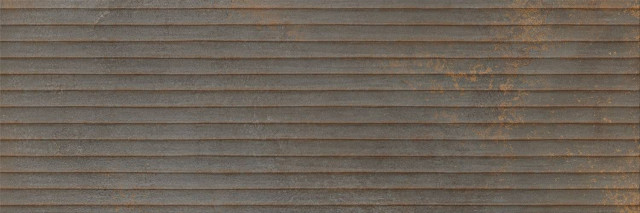 Saloni Rev. Metallo Metric Acero Relieve 30x90H0.98