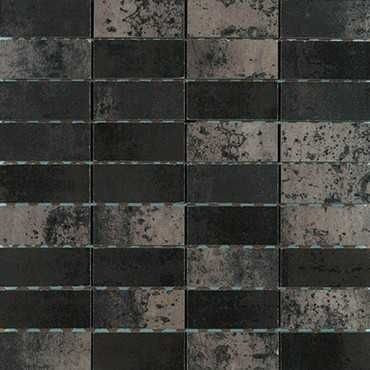 Tau Mosaico Corten B (2,5x7) 30x30