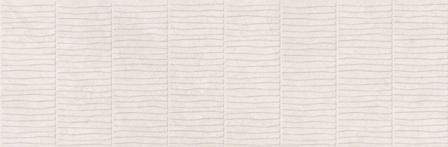 Tau Ceramica Rlv Olatua White Rect 33.3x100H0.8