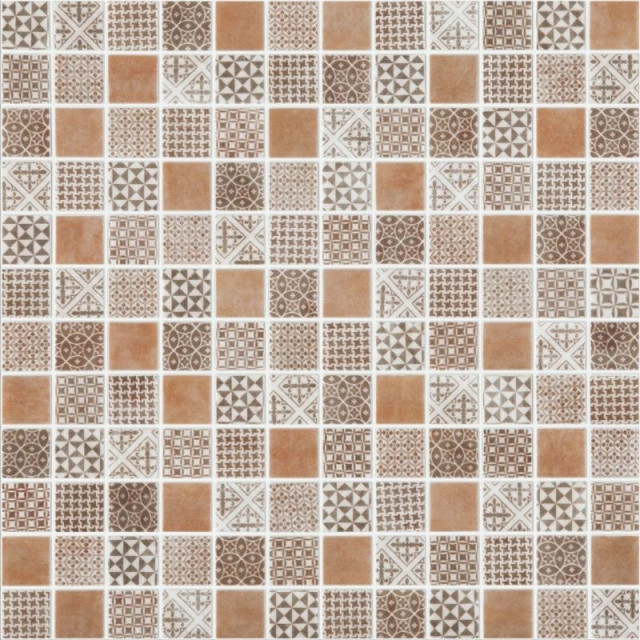 Vidrepur Born Brown на сетке 31,7х31,7