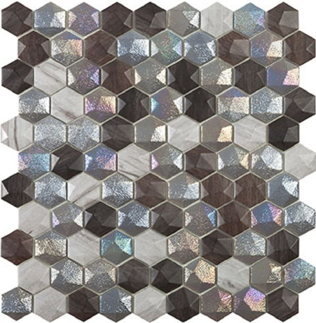 Vidrepur Elite Hex Forest Mix (на сетке) 31,7х30,7