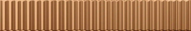 Vilar Albaro Metallica Copper Relieve Brillo 5x30H0.84