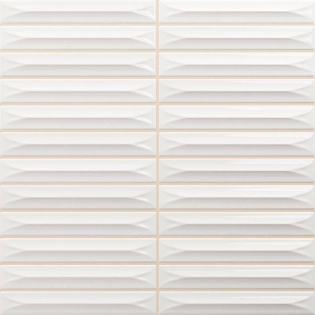 Vilar Albaro Terre Arrow Off White 20x20H0.78