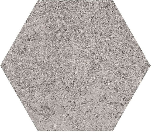 Aston Hexagono Benson Gris 23x26,6