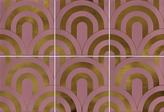 Vives Hanami Takada Marsala Oro 23x33,5