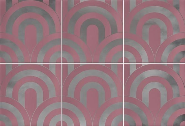 Vives Hanami Takada Marsala Plata 23x33,5