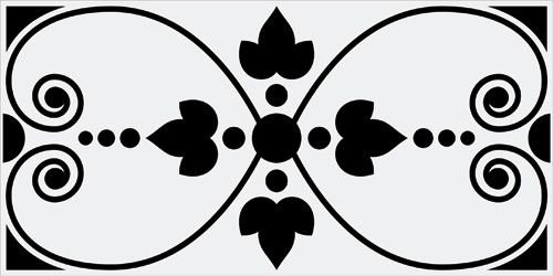 Vives Mugat-Rivoli Rosiers Negro 10x20
