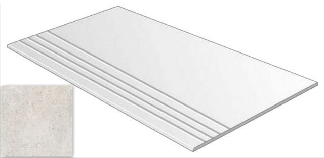 Vives Ribadeo Peldano Blanco 30x30