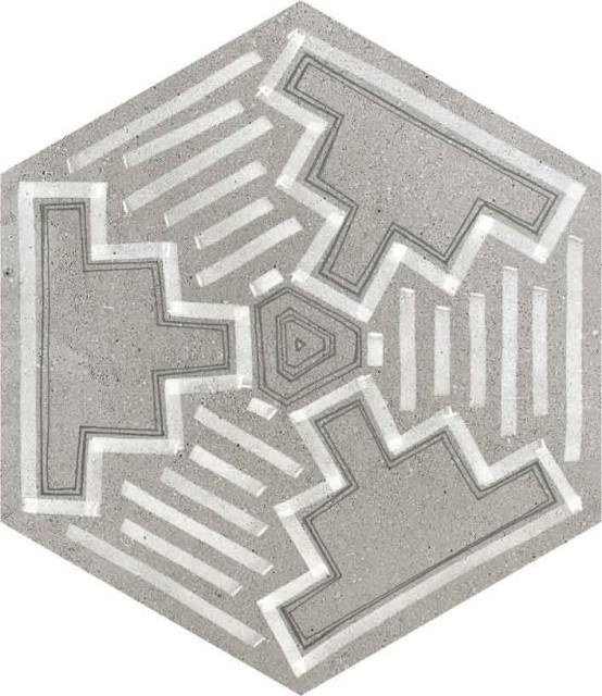 Vives Rift Hexagono Igneus Cemento 23x26,6