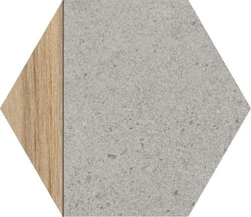 Vives Seine Hexagono Ligard Gris 23х26,6