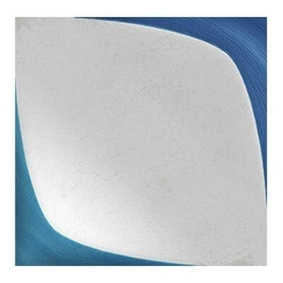 Wow Blanc Et Bleu Leaf Wall Decor 12,5х12,5