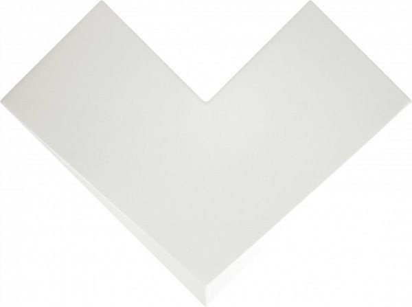 Wow Elle White Matt 20x20