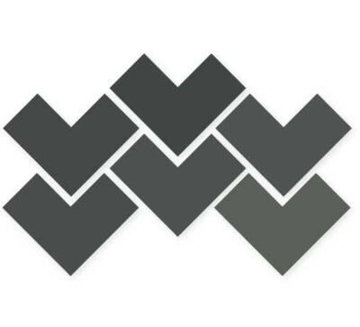 Wow Elle Floor Graphite 18,5х18,5