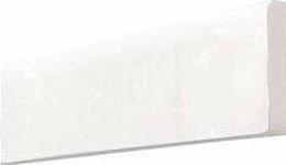 Wow Bullnose Fez White Gloss 3,5x12,5