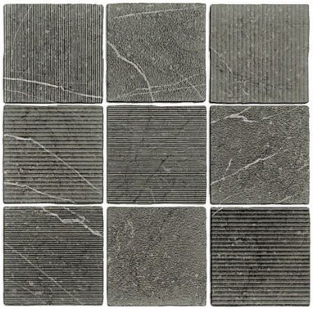 Wow Gea Carved Charcoal 12,5x12,5