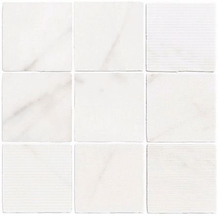 Wow Gea Carved Calacatta 12,5x12,5