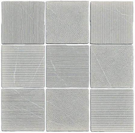 Wow Gea Carved Grey 12,5x12,5