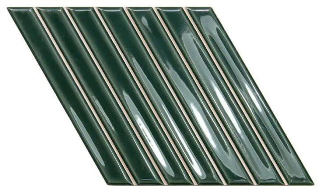 Wow Spike Bars A Royal Green Gloss 15x25.9
